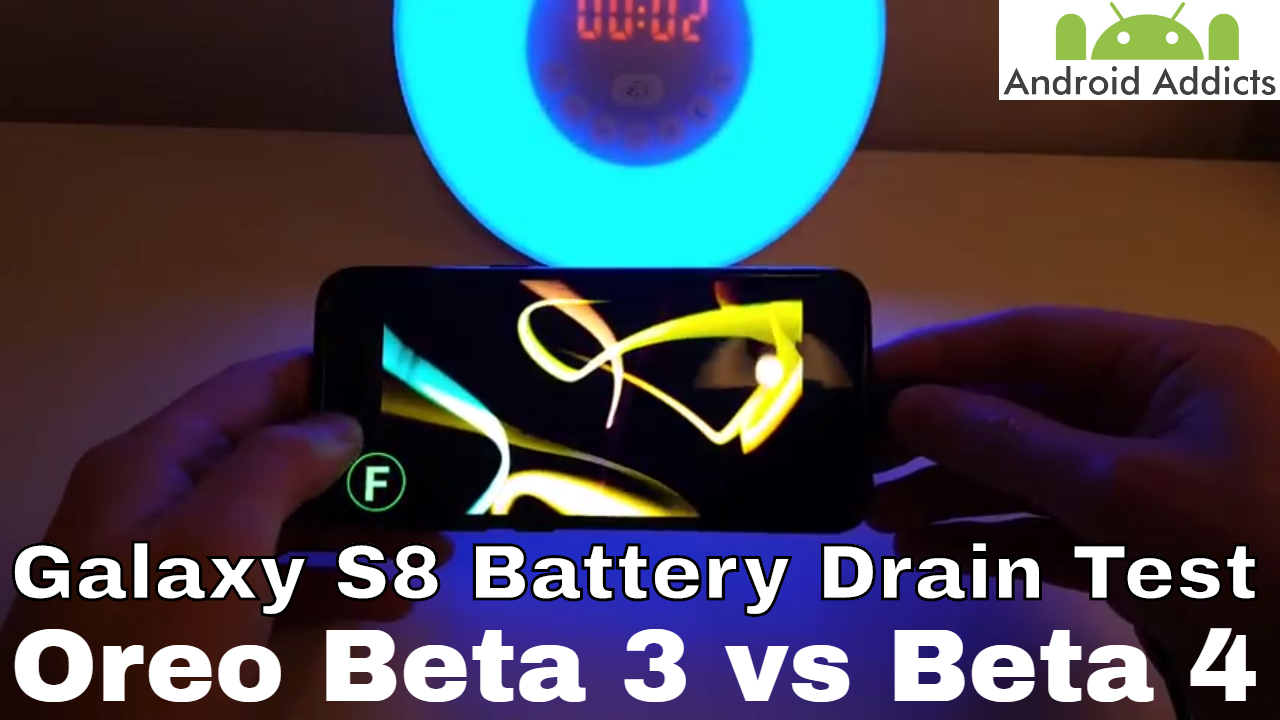 galaxy s8 oreo beta battery drain test