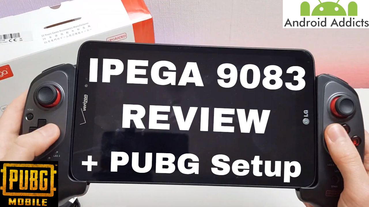 IPEGA 9083 Android Controller Setup and Review PUBG Gameplay