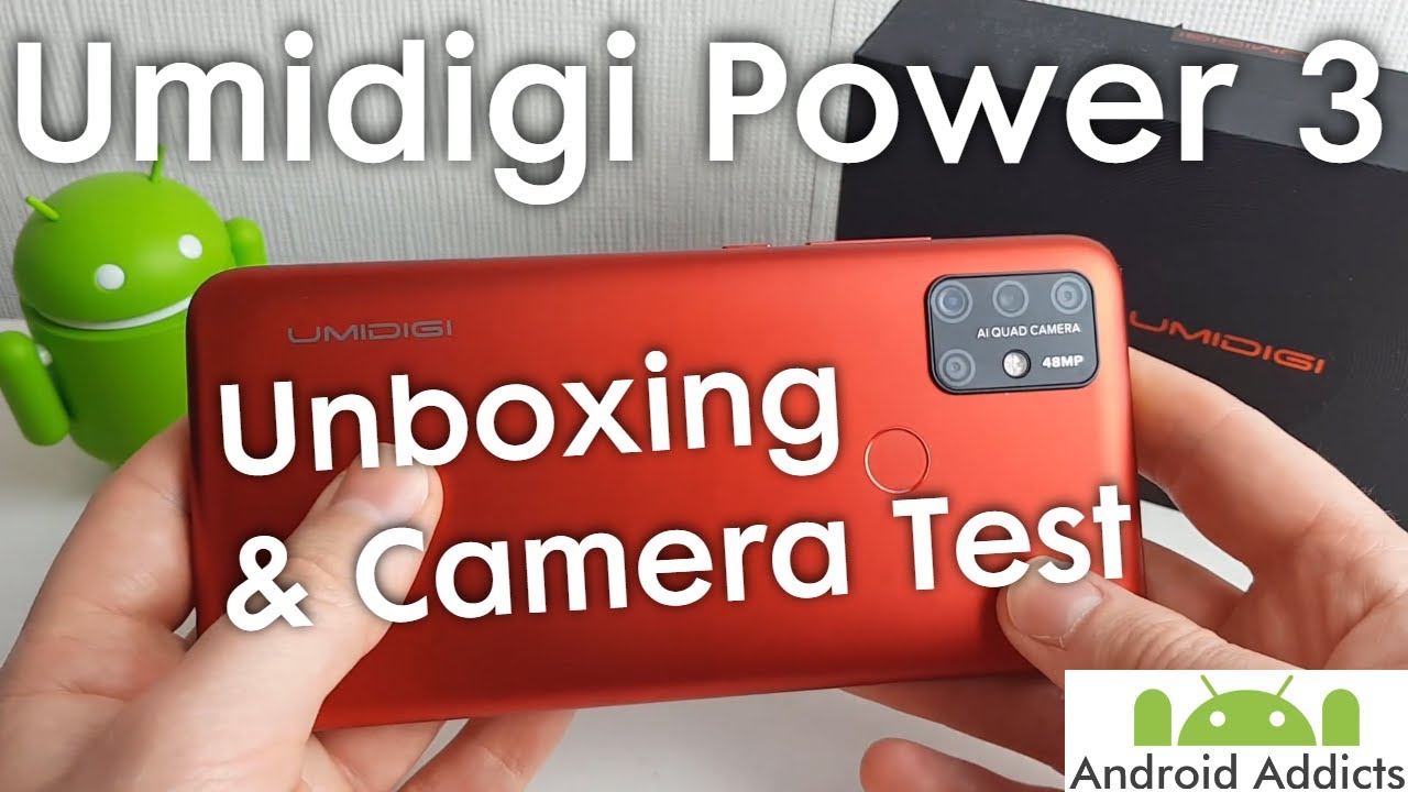 Umidigi Power 3 - 6150mAh Monster Battery - Unboxing 48MP Camera Test