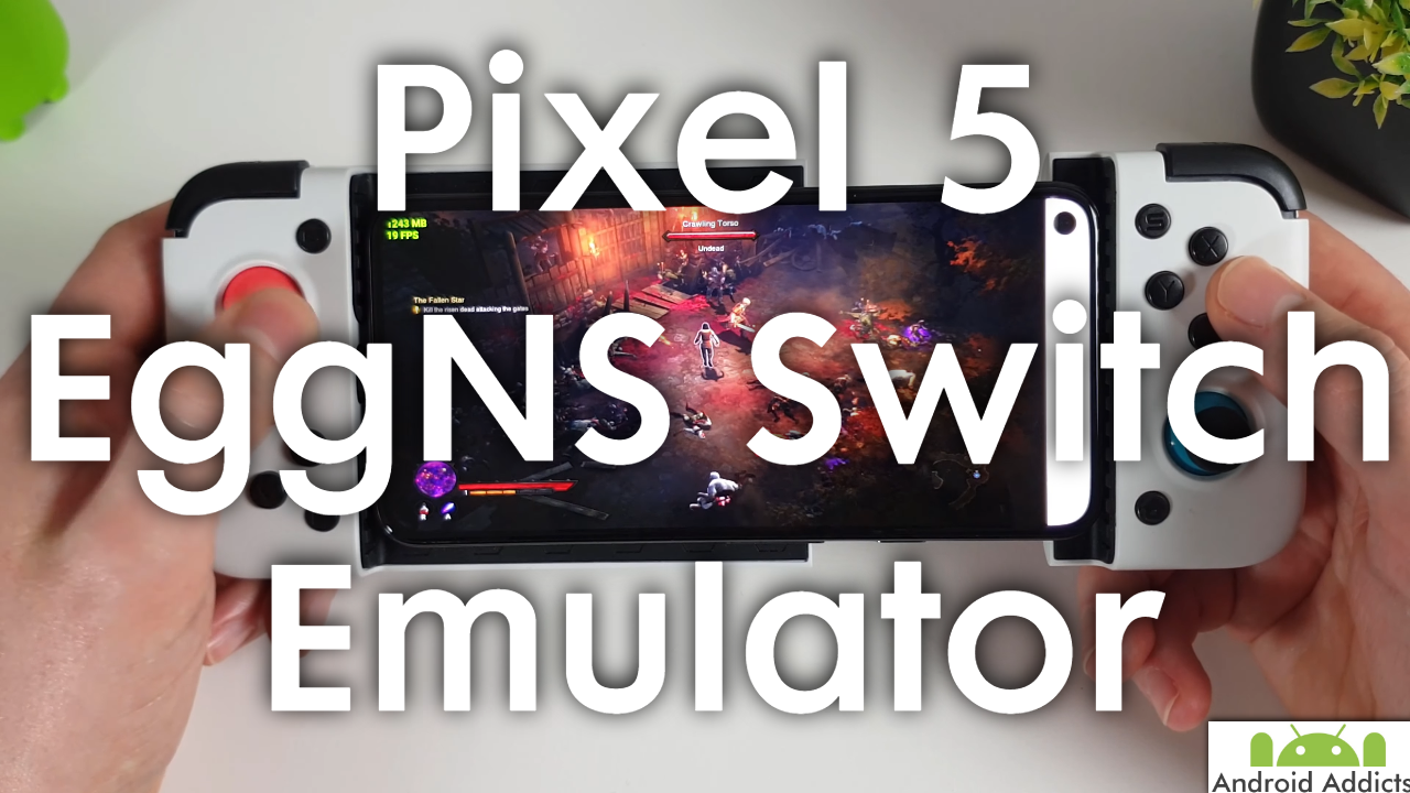 Google Pixel 5 - EggNS Nintendo Switch Emulator